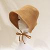 2023 New Women France Fisherman's Hat Spring Summer Sunscreen Hat Big Brim Bucket Hat Edge Anti-ultraviolet Uv Sun Hat Gift