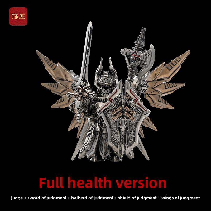 Craftsman Black Knight Ornament Guofeng Original Metal Assembling Model Figure Decompression Toy Magnetic Mecha Figure