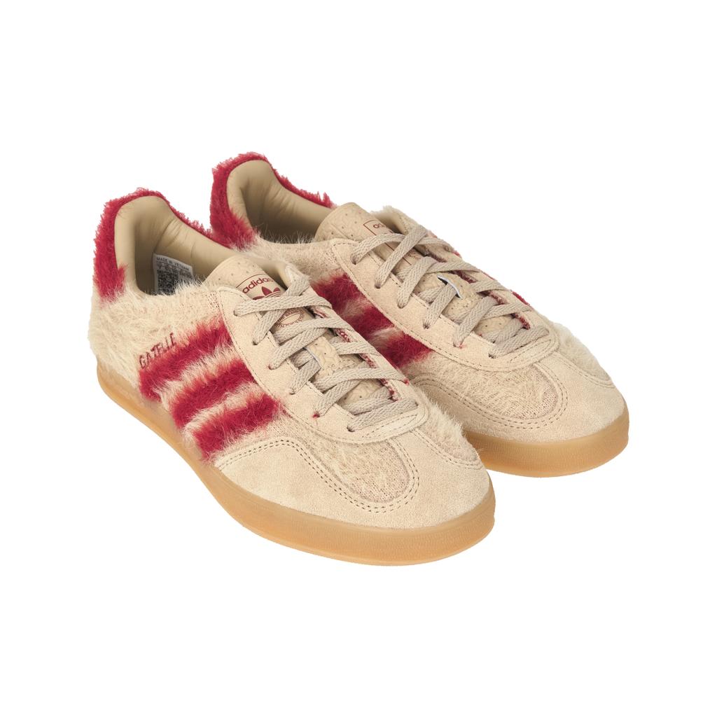 adidas Gazelle Bold Beige Rosso Gomma Sneakers Donna Tan Magic-Beige Team-Victory-Red JP8341