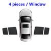 For GAC GS7 2025 2026 2027 Trumpchi Xiangwang S7 Car Mesh Sunshade Window Magnetic Visor Sun Shade Privacy Curtain Accessories