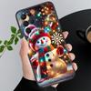 Phone Case For Samsung A55 A16 A56 A36 A35 A15 A53 A54 A33 A34 A25 A05S A52 A52S A14 A26 A71 Cute Snowman Christmas