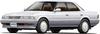 Aoshima Bunka Kyozai Модель Автомобіля 63 Toyota GX81 Mark II Grande Twin Cam 24 Пластиковий Модельний Набір Co., Ltd. (АОСІМА) Ні. 1/24 2.0 '88