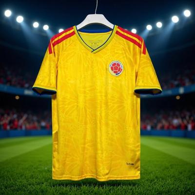 25-26 Colombia Ya World Cup National Team Fan Version Shirt Three Standard Complete Football Thai Jersey