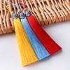 Key Chains Polyester Silk Cloisonne Keychain Mobile Phone Lanyard Mobile Phone Straps Phone Pendant