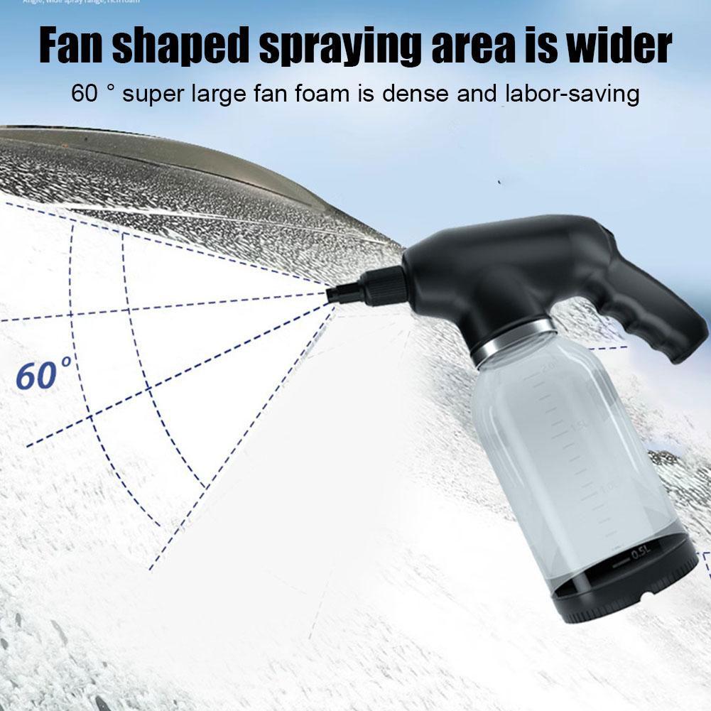 Car Wash Foam Spray Bottle Household Water Gun High Spray Foam Tools Cleaning Accessories Machine Pressure Wash Special Liq O0Y9