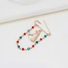 Cartoon New Christmas Brooch Retro Metal Tassel Dripping Oil Christmas Wreath Old Man Brooch Pin Batch