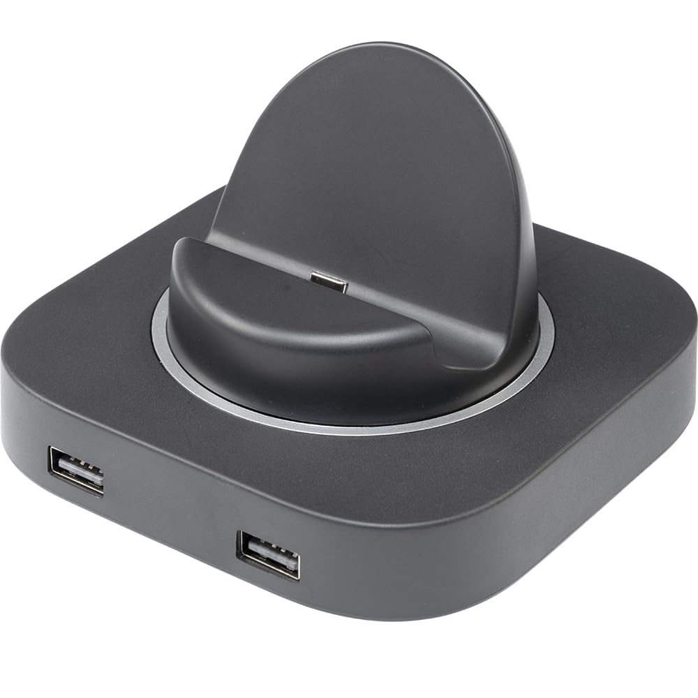 CYBER USB Hub 4 Ports Switch Stand, (for 2) [Angle Adjustable]