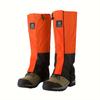 Ein Paar/2 Marken Professionelle Gamaschen, Unisex Outdoor Skifahren Schneeschuhe für Wüstenwandern, Schneesicher und Sandsicher