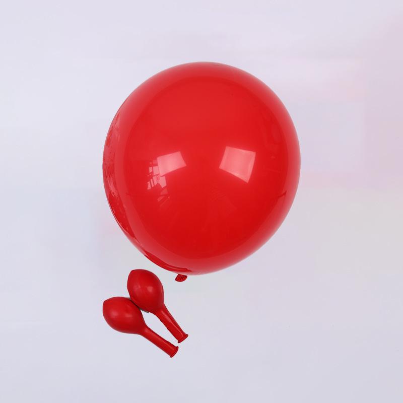 Frosted Round Balloons - 5", 10", 12" Thickened Latex for Birthday & Wedding Decorations