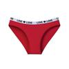 Women's Seamless Low- Letter Print Bikini Panties for Sports and Casual Wear