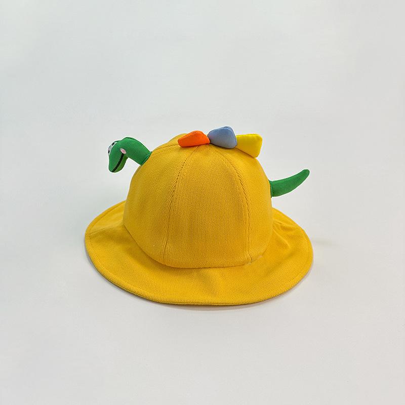 5 Colors Spring Autumn Kids Cartoon Bucket Hat Sun Protection Baby Hats Boys Girls Headwear Caps Children Outdoor Sunshade 1-4Y