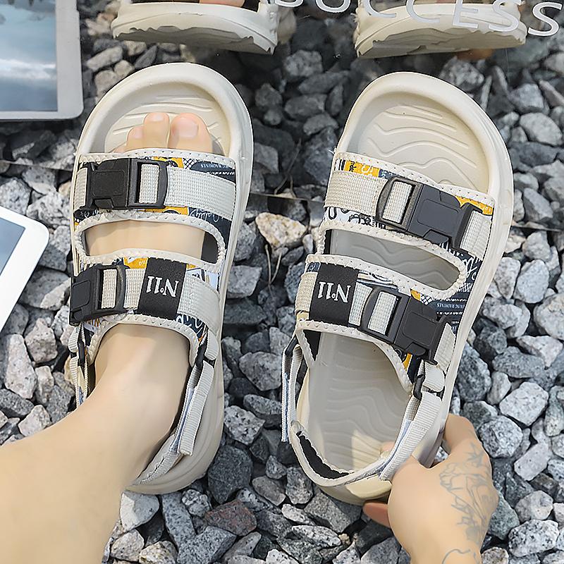 Fashion CYYTL Summer Slippers Mens Outdoor Shoes Casual Beach Sandals Walking Slides Comfort Luxury Designer Leather Lightweight Fashion