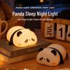 Adorable Panda Silicone Bedside Sleep Light - Perfect Nightstand Atmosphere Lamp & Gift