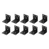 10PCS Stainless Steel Corner Brace Heavy Duty 90 Degree Angle L Shape Bracket Corner Brace