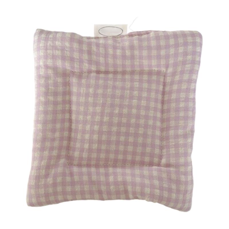 Washable Thick Placemats With Checkered Striped Dot Design Heat Insulation Table Protectors Coasters Small Cushions