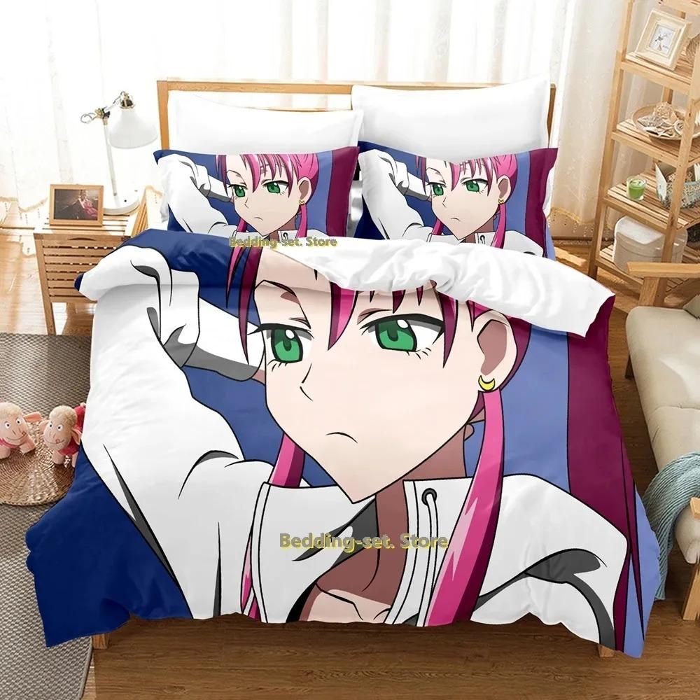 Basquash! Bedding Set Single Twin Full Queen King Size Bed Set Adult Kid Bedroom Duvetcover Sets 3D Anime Bed Sheet Set
