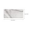 Elegant Stone Texture Ceramic Tray Multifunctional Bathroom Vanity Tray Desktop Organizer Toiletries Storage Decorative