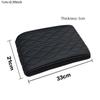 Universal Auto Center Console Box Armrest Protector Leather Wave Embroider for Protection Cushion Car Storage Box Cover