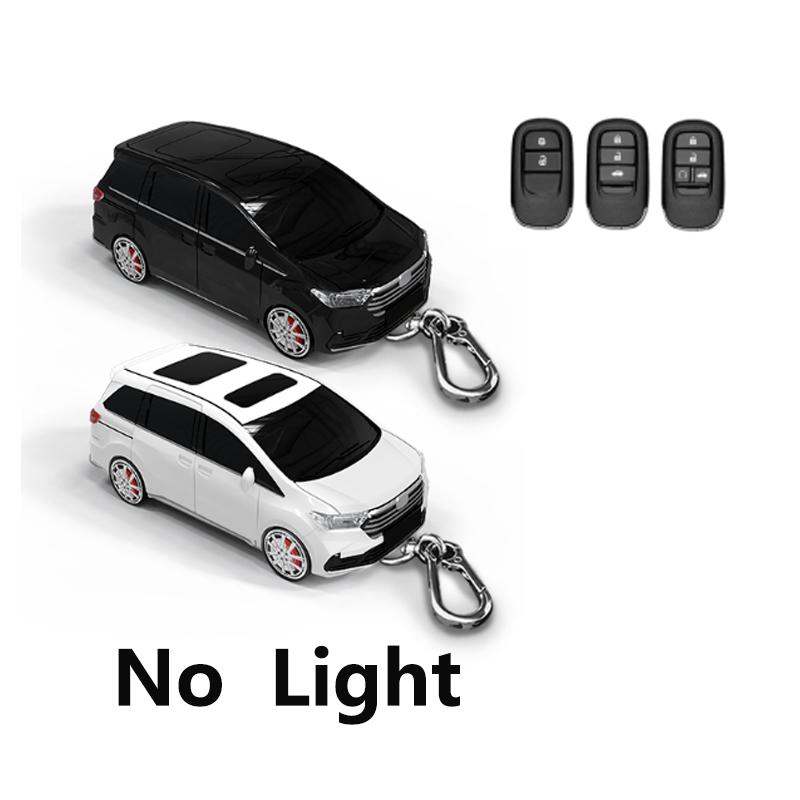 

Creative Key Case For Honda Odyssey Car Model Key Case 2 3 4 5 Button Remote Key Cover Bag Holder Fob Keychain Accessories White