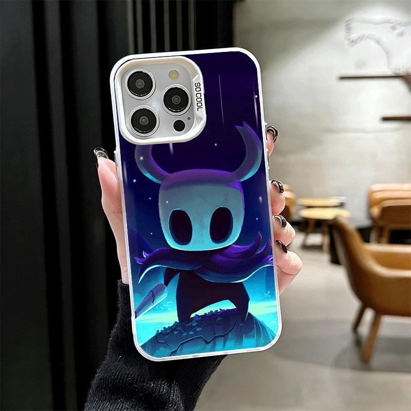 H-Hollow K-Knight Game Soft Phone Case for iPhone 15 16 17 Pro Max 17Air 16E 14 Plus 13 12 Mini Shockproof Cover Back Shell