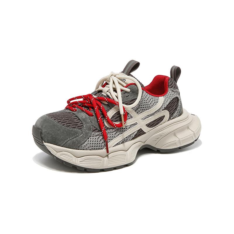 Platform dad shoes new autumn small sports shoes retro lightweight casual shoes