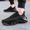 Nya ihåliga vridna tjocksulade flugvävda mesh, lätta och andningsbara vardagliga sportparskor, herr- och damskor för fyra säsonger