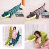 Crocodile Plush Toy Throw Pillow Soft Comfy
