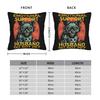 EMOTIONAL SUPPORT HUSBAND DO NOT PET Pillow Case  Vintage Pillow Cover Comfy Pillowcases For Couch Sofa Bedroom