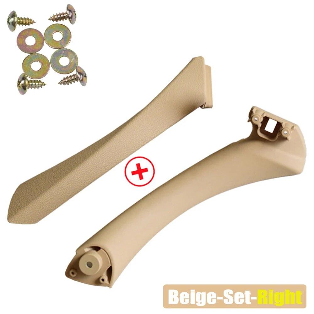 For BMW E90 E91 For BMW 3-Series Car Inner Door Handle Panel Sedan Pull Trim Cover 51417230850 51419150335 51419150340