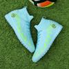 Xiyin High-Top Breathable Football Futsal Shoes with Long/Multi Studs