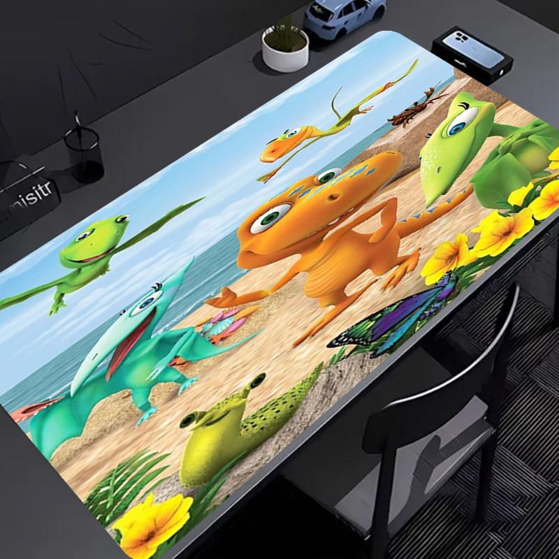 Dinosaur Train Mouse Pad - Non-Slip Rubber Base, Smooth Surface for Work,Gaming,Office,And Home Use, Desk Mouse Pad