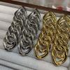 Cold Wind Tank Chain Metal Chain Earrings Personalized Versatile Earrings Exaggerated Wind