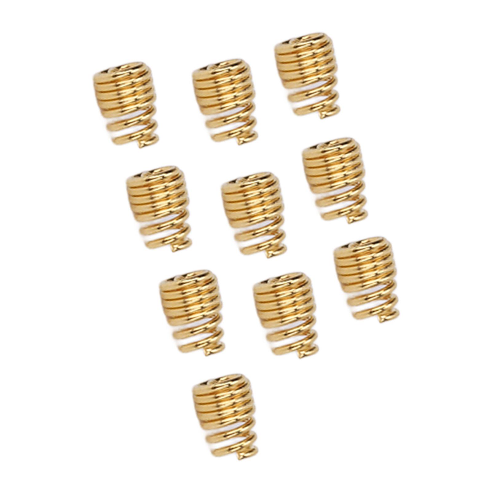 

10 шт. Пружина для слухового аппарата, пружинный аксессуар для предотвращения блокировки ушной серой для слухового аппарата ITE ITC CIC, трубка