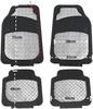 FH Group Group Car Floor Front 71 X Rear 46 X Imported from F11315SILVER (FH International) Mats, Silver, Scissor-Cut Rubber, 37cm-46cm, 32cm-46cm