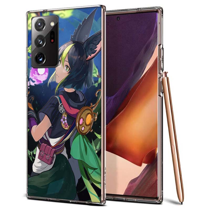 Genshin Impact Tighnari Phone Case for Samsung A55 A35 A25 A15 A07 A05S A16 A17 A26 A36 A37 A56 A57 Galaxy Note 20 10 A50S A71 A