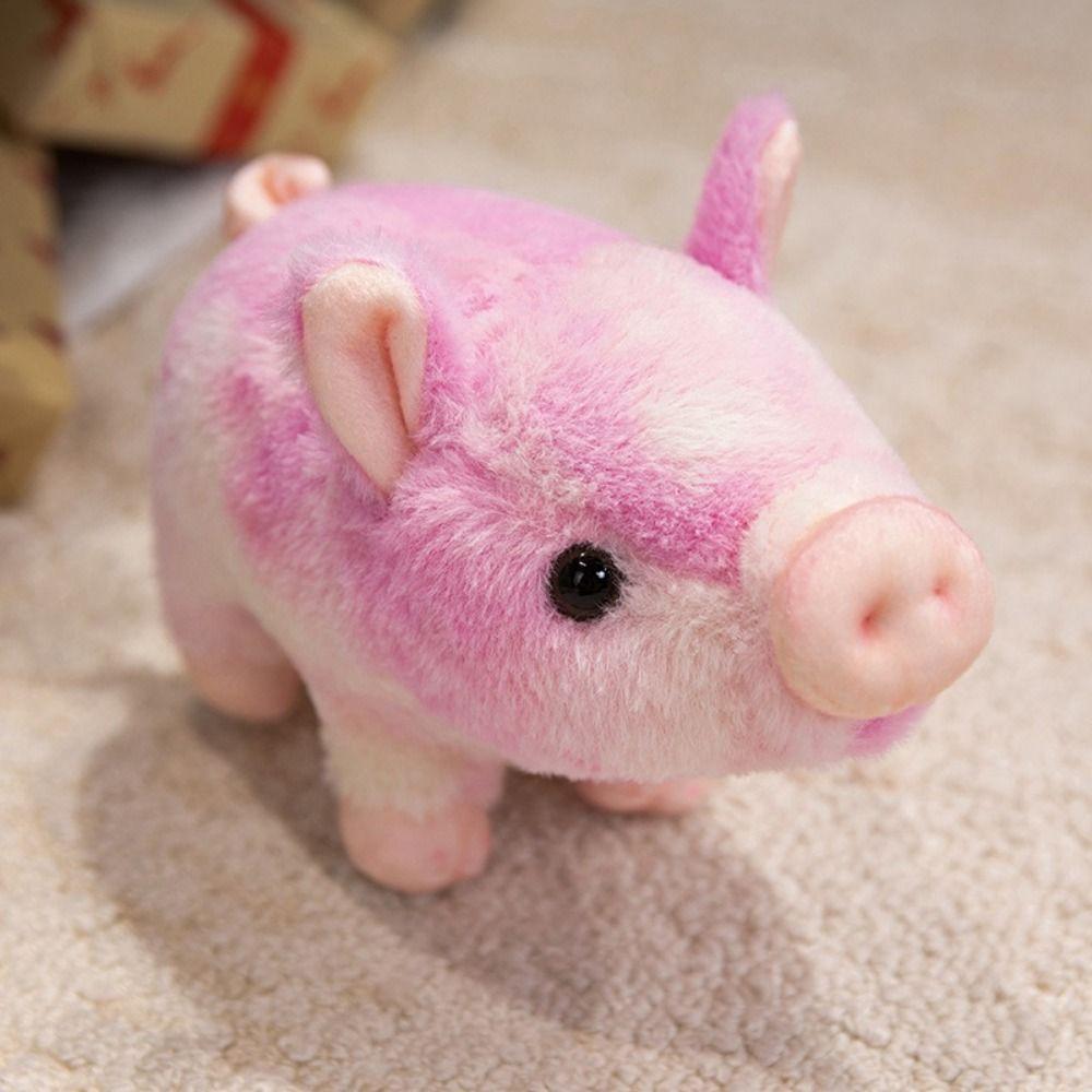 Soft Piggy Plush Toy Comfortable To Touch Stuffed Animals Plush Plush Piggy Doll Decoration