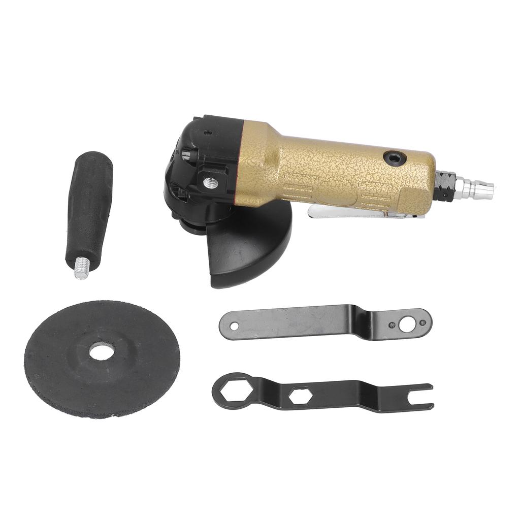 4in   Angle Grinder Portable Pneumatic Cutting Machine 1Celsius4in   Connector 11000rpm KP‑631