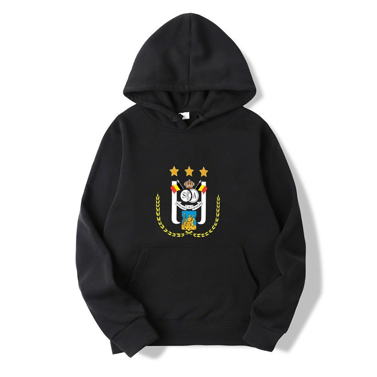 

Anderlecht Hooded Sweatshirt Vintage Funnys Men Hooded Sweatshirt S