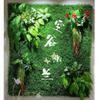 Artificial Green Wall with Roses for Indoor/Outdoor Decor