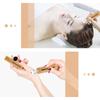 3ml/5ml/10ml/15ml Pack of 10 Mini Glass Roller Bottles with Ball Rollerball Glass Bottles with Bamboo Case Empty Bottles