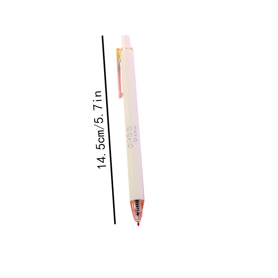 Return to school season 3packs/18pcs 0.5mm meet bag press neutral pen high-value ST head press water pen black signature pen office stationery