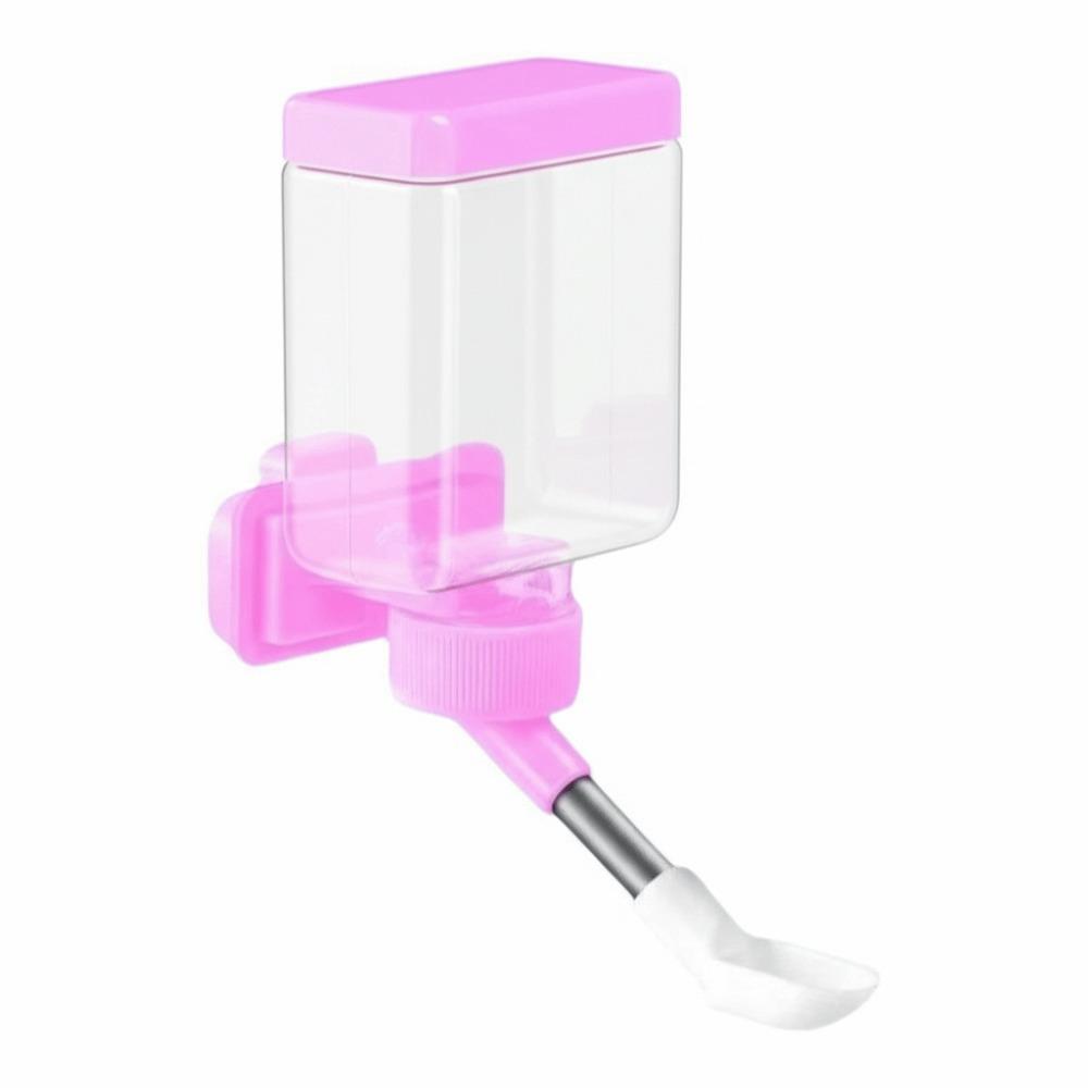 

Leak-proof Bird Cage Water Dispenser Water Supply System Pet Bird Water Kettle Bird Cage Accessory рожевий