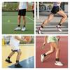 1 Pair Black Adjustable Ankle Support Strap – Elastic Exercise and Injury Prevention Protective Gear