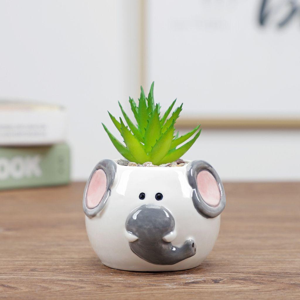 Table Decor Ornament Flower Planter Garden Supplies Bonsai Accessories Flowerpot Succulent Potted