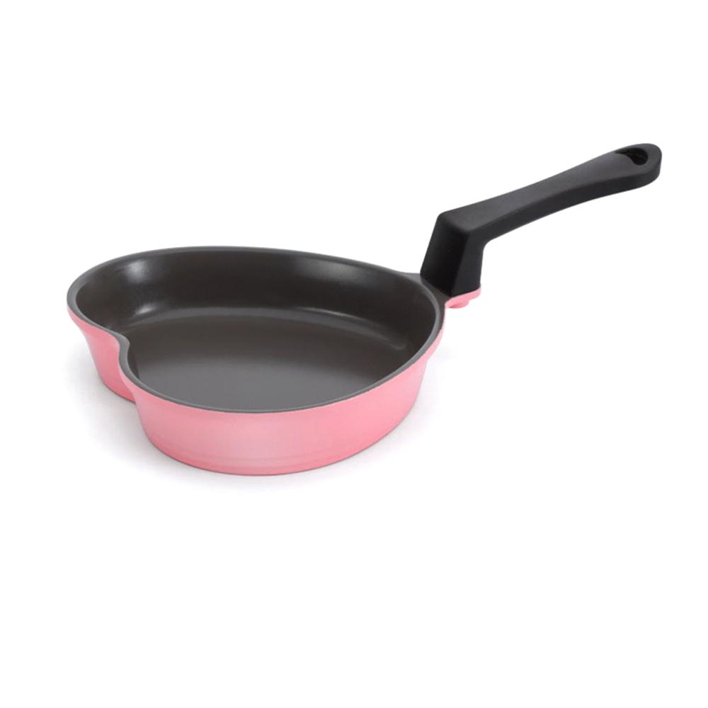 Hjerteformet Stekepanne Mat Frokost Egg Keramisk Non-Stick Pan Kjøkken Stekegryte Grilling Kokekar Husholdningskantine