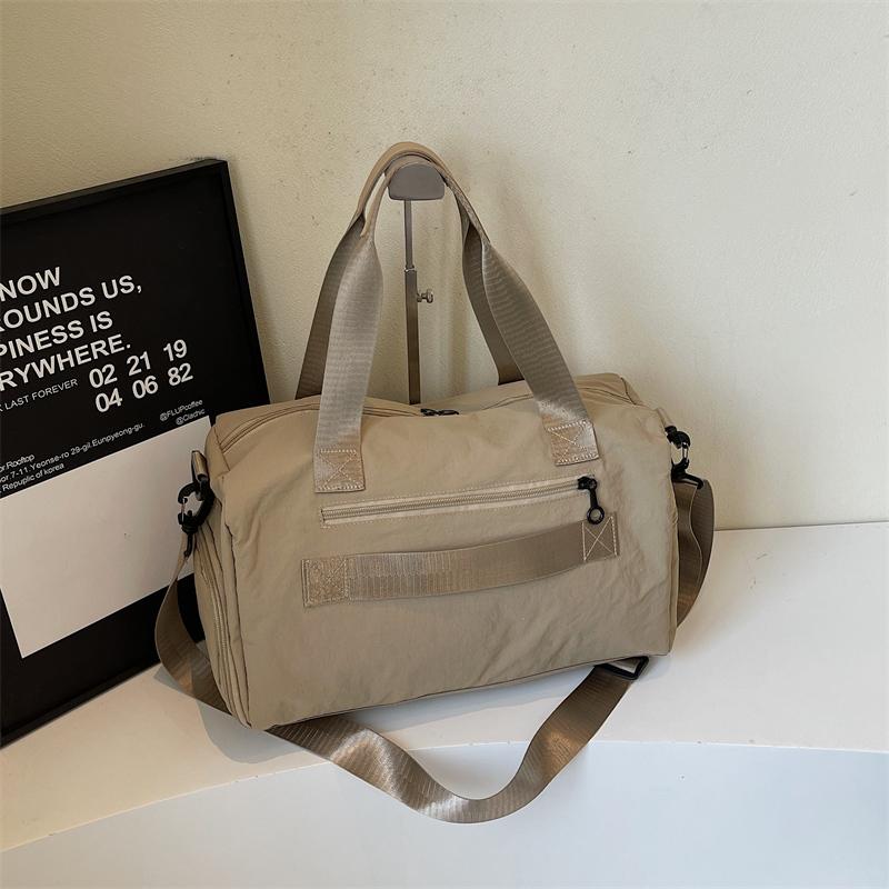 Women's Large Capacity Tote Bag Student Class Shoulder Bag Commuter Travel Bag Storage Bag