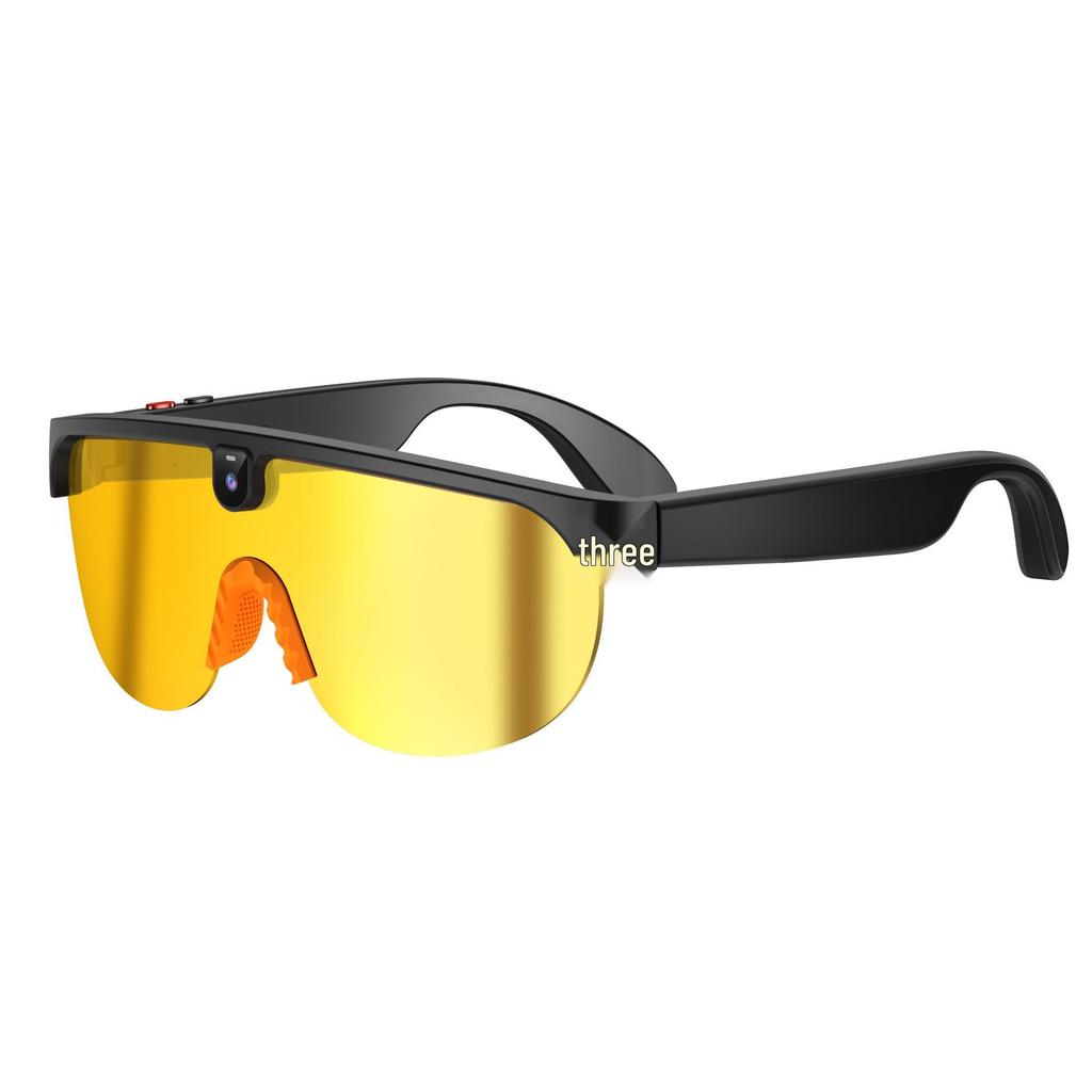 AI Smart Cycling Glasses with Camera: Bluetooth, Translation, HD Photos for Outdoor Cycling