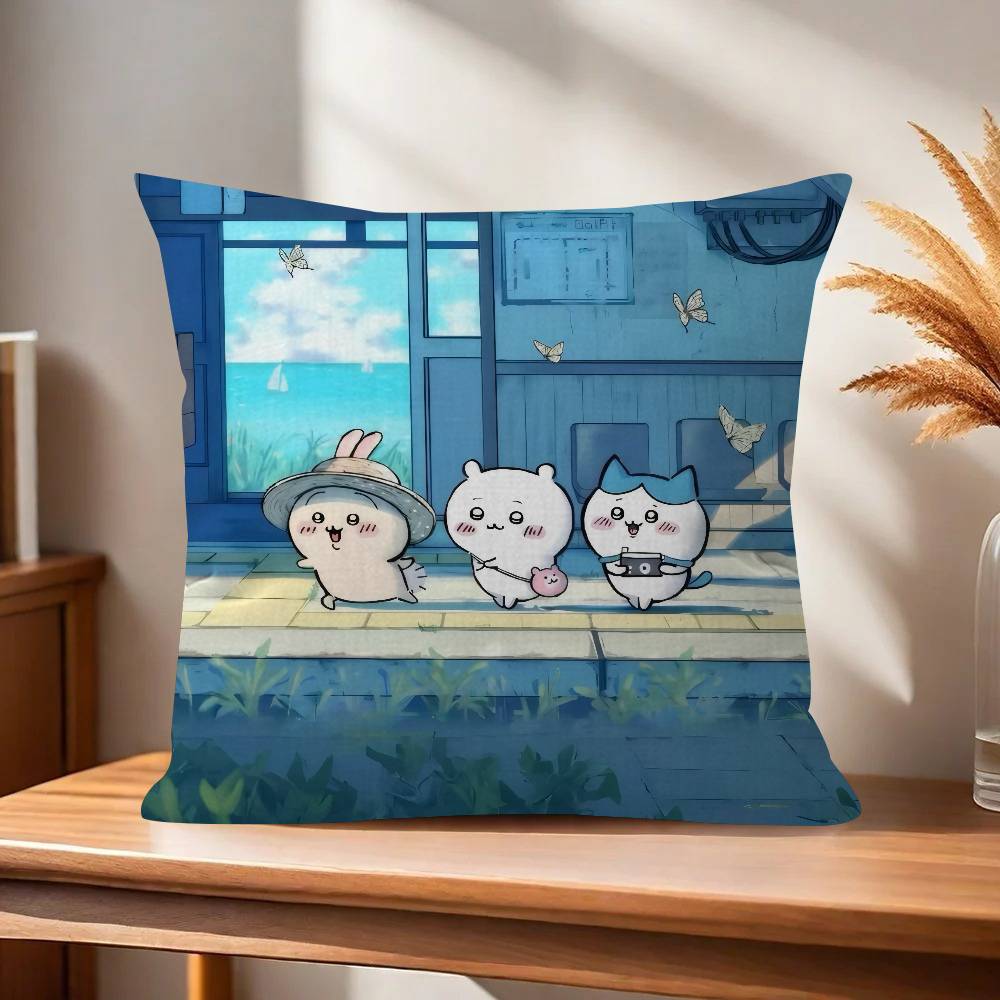 Anime Cute japan classic pillow cover sofa cushion cover home room decoration children gift
