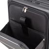 Diplomat HM-61192-1 Front-Opening Expandable Suitcase