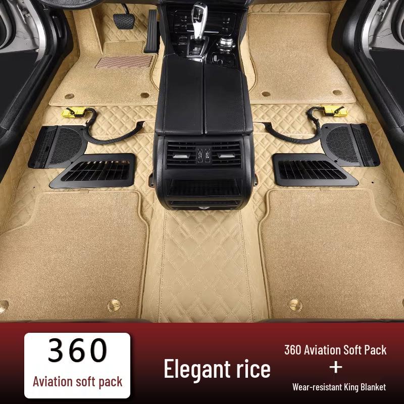 Compatible Floor Mats for Leapmotor C11 (2021-2026) & C10 Models, Fully Enclosed Design